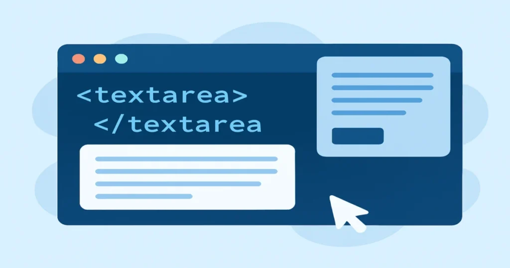 textarea в HTML: как добавить поле для ввода длинного текста